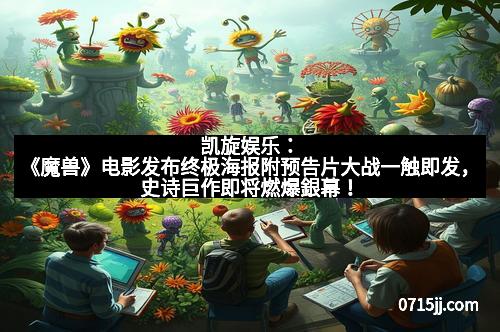 凯旋娱乐：《魔兽》电影发布终极海报附预告片大战一触即发，史诗巨作即将燃爆銀幕！